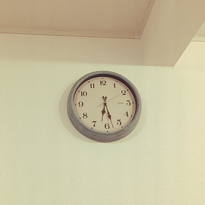 時計/RoomClipアンケート/カフェ風/リビングのインテリア実例 - 2019-11-14 06:29:11