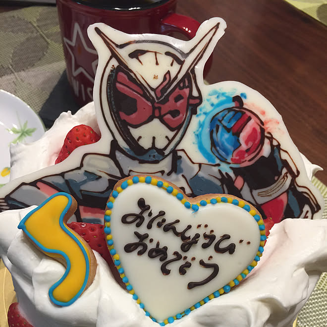 部屋全体 仮面ライダージオウ 誕生日ケーキ 築2年目だ 連投すいません などのインテリア実例 18 10 22 13 45 38 Roomclip ルームクリップ