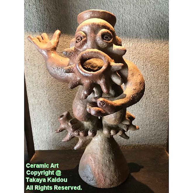 はにわ 精霊 埴輪 アート 土偶 などのインテリア実例 18 07 14 11 32 34 Roomclip ルームクリップ