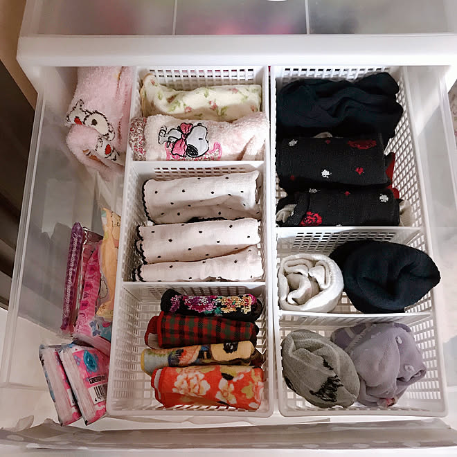 ハンカチ収納 100均 セリア 子ども部屋収納 無印良品 などのインテリア実例 10 16 16 41 07 Roomclip ルームクリップ