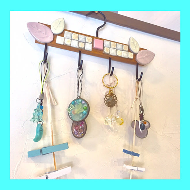 ミッキー 勾玉 Uvレジン 吊り下げ雑貨 キーホルダー などのインテリア実例 21 09 12 14 02 02 Roomclip ルームクリップ