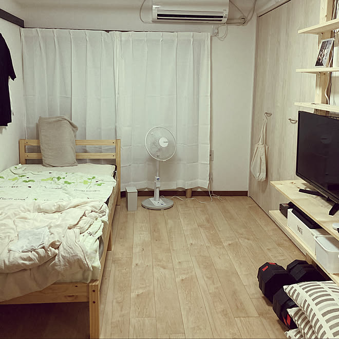 Diy 1k 大学生 一人暮らし 収納が足りない 2 4材 などのインテリア実例 08 18 13 59 28 Roomclip ルームクリップ