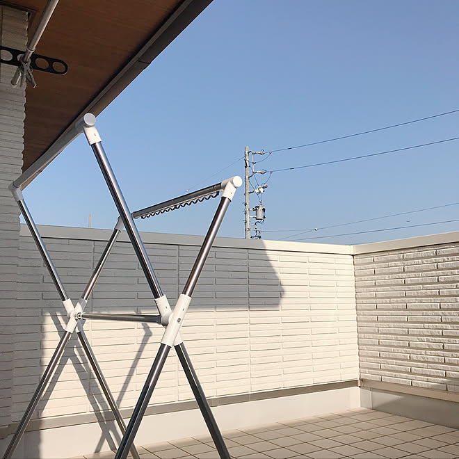 ニトリの物干し竿 ベランダ 物干し竿 南向き 部屋全体のインテリア実例 19 04 22 17 01 54 Roomclip ルームクリップ ニトリの物干し竿 ベランダ 物干し竿 南向き 部屋全体のインテリア実例 19 04 22 17 01 54 Roomclip ルームクリップ