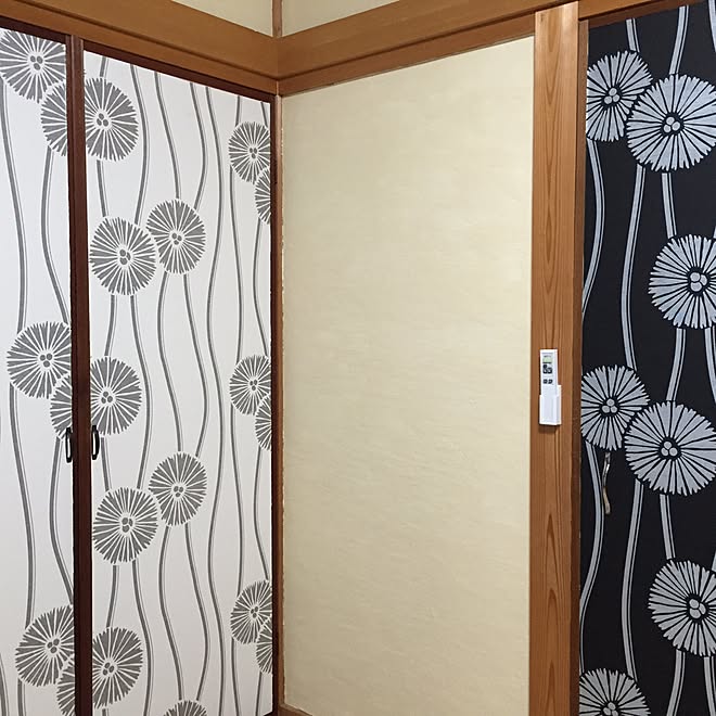 壁 天井 襖 Diy 壁紙屋本舗のインテリア実例 15 10 18 01 11 22 Roomclip ルームクリップ
