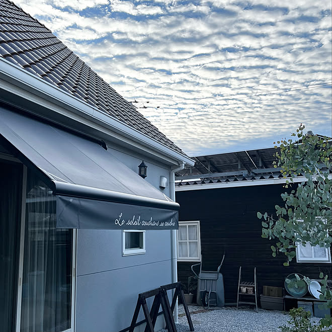 お気に入りｵｰﾆﾝｸﾞ いわし雲 さば雲 うろこ雲 田舎暮らし アートな空 アートのある暮らし などのインテリア実例 22 10 12 12 43 54 Roomclip ルームクリップ