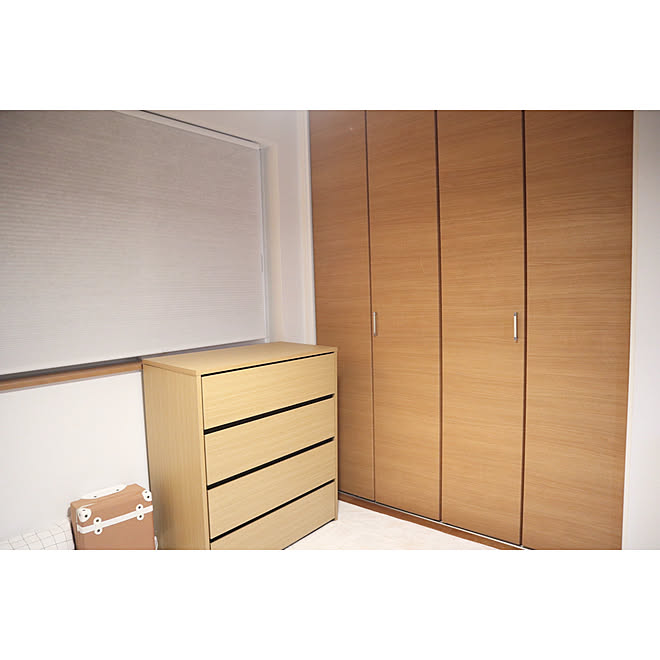 クローゼットの中をどうにかしたい クローゼットの中 クローゼット収納 チェスト ニトリ19nクリックモニター などのインテリア実例 19 03 22 22 22 Roomclip ルームクリップ