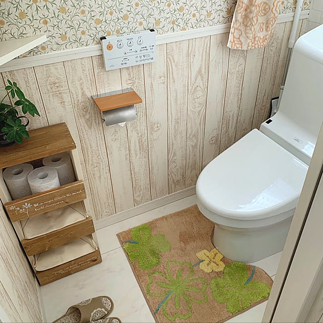 トイレのインテリア グリーンのある暮らし Diy女子 Diy いいね お返しができなくてごめんなさい などのインテリア実例 22 02 16 15 44 59 Roomclip ルームクリップ