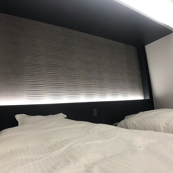 ホテルライク シモンズベッド エコカラットプラス Lixil ベッド周りのインテリア実例 19 12 27 14 02 25 Roomclip ルームクリップ