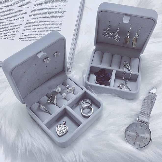 ダイソーパトロール アクセサリーボックス ダイソー 新商品買ったよ おうち時間 などのインテリア実例 01 15 07 46 11 Roomclip ルームクリップ