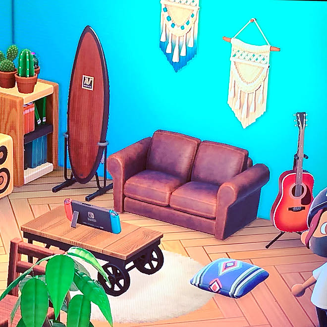 Switch あつ森 部屋全体のインテリア実例 06 08 14 54 56 Roomclip ルームクリップ