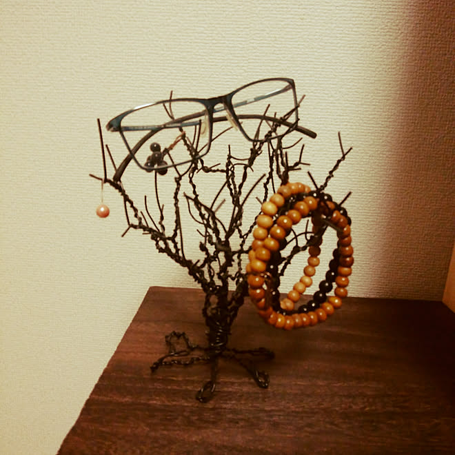 リビング セリア 100均 キャンドゥ アクセサリーディスプレイ などのインテリア実例 18 11 21 55 54 Roomclip ルームクリップ