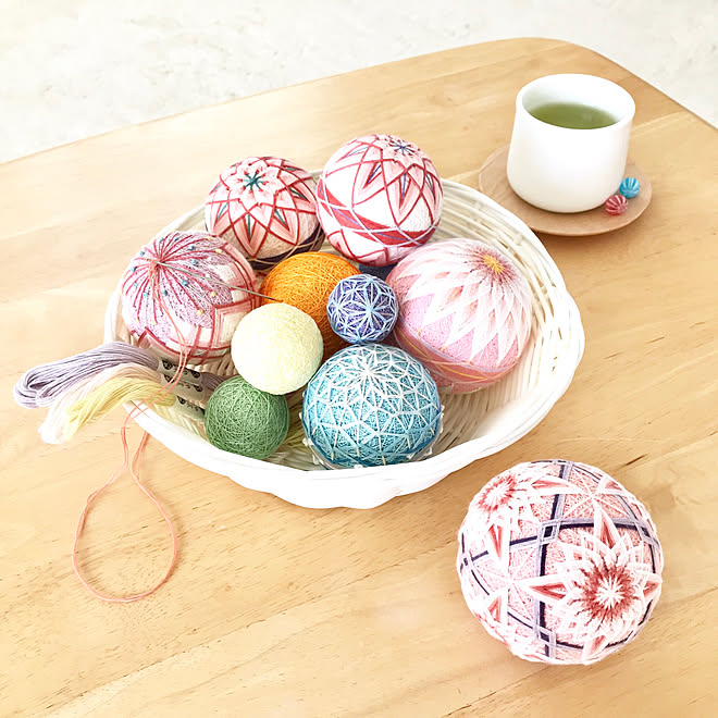 ハンドメイド/KEYUCA/手毬/讃岐かがり手まり/和雑貨...などのインテリア実例 - 2019-01-05 17:03:45 | RoomClip(ルームクリップ) ハンドメイド/KEYUCA/手毬/讃岐かがり手まり/和雑貨...などのインテリア実例 - 2019-01-05 17:03:45 | RoomClip(ルームクリップ)