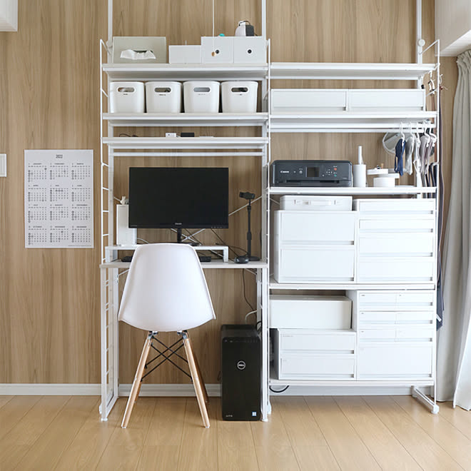 ホワイトインテリア/無印良品/ニトリ/壁/天井のインテリア実例 - 2022-03-14 15:31:01 | RoomClip(ルームクリップ) ホワイトインテリア/無印良品/ニトリ/壁/天井のインテリア実例 - 2022-03-14 15:31:01 | RoomClip(ルームクリップ)