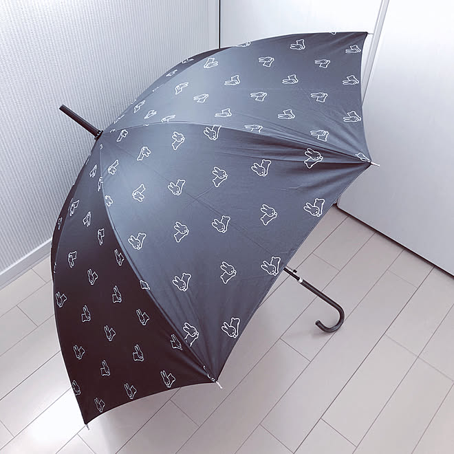 しまむら 傘 ミッフィー モノトーン雑貨 モノトーンライフ などのインテリア実例 22 04 17 22 38 54 Roomclip ルームクリップ