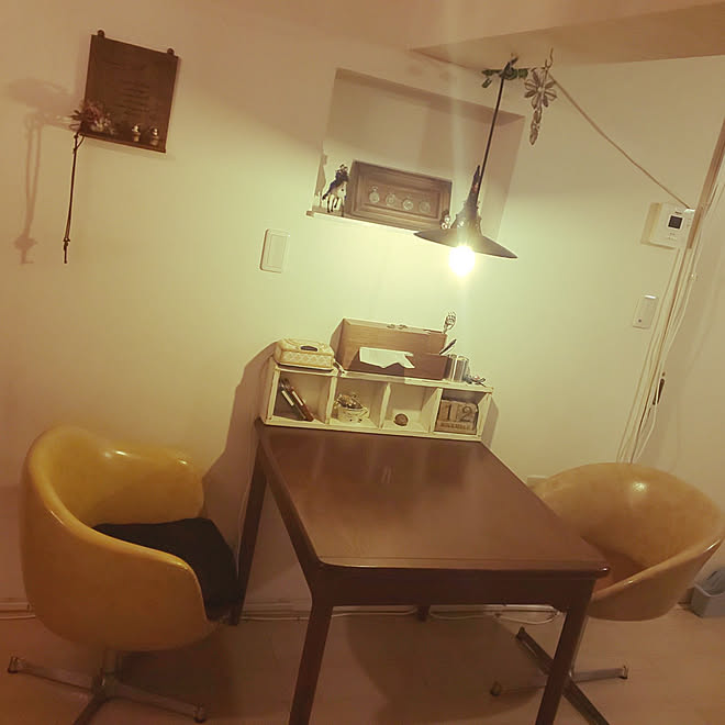 机 ふたり暮らし 伸長式ダイニングテーブル 小さなダイニングテーブル 生活感たっぷり などのインテリア実例 11 22 01 42 27 Roomclip ルームクリップ