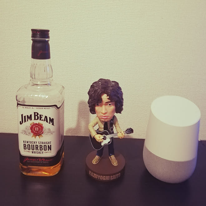 棚 Jim Beam 斉藤和義 Google Homeのインテリア実例 19 04 10 22 47 Roomclip ルームクリップ