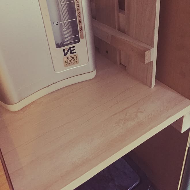 キッチン/ごちゃごちゃですが…。/いつもいいね!ありがとうございます♪/収納見直し中/DIY...などのインテリア実例 - 2016-03-15 19:34:28