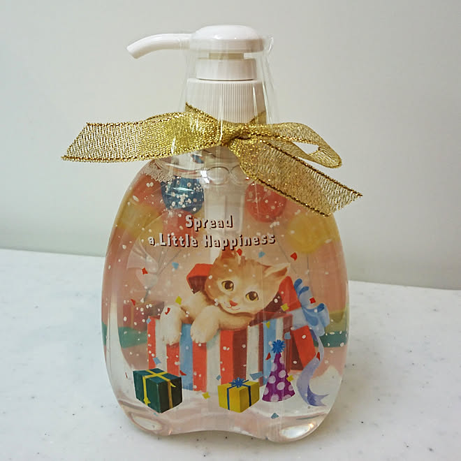 バス トイレ 11 16 金 ボディソープ 猫の柄 クリスマス などのインテリア実例 18 11 16 22 38 58 Roomclip ルームクリップ