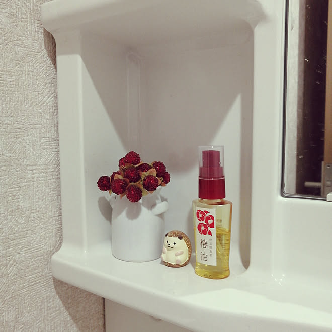 バス/トイレ/建売りを自分好みに!/建売り住宅/椿オイル/フェイクフラワー...などのインテリア実例 - 2020-02-27 10:37:09