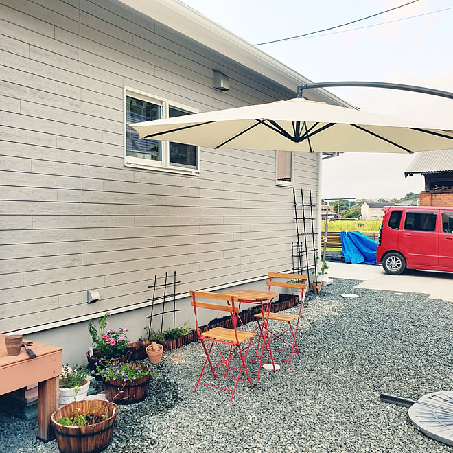 玄関/入り口/プランター/ガーデニング/DIY/平屋...などのインテリア実例 - 2019-09-15 21:04:40