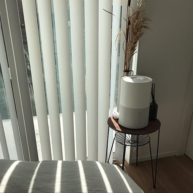 ドライフラワー/加湿器/ベッド周りのインテリア実例 - 2019-12-03 22:51:35