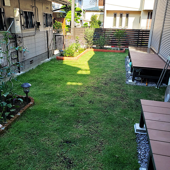 庭土 芝 Diy 家庭菜園 ウッドデッキ などのインテリア実例 19 06 13 07 57 52 Roomclip ルームクリップ