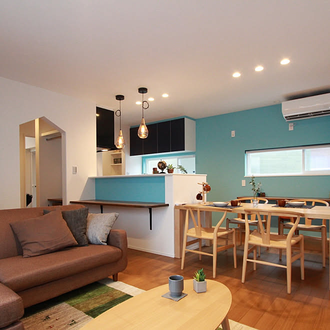 オープンハウス 部屋全体 海辺のカフェ風 地中海なイメージのインテリア実例 19 08 17 00 31 Roomclip ルームクリップ