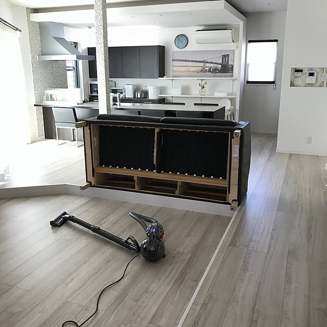 ダイソン ソファの下 掃除 Ikea シンプル などのインテリア実例 19 09 25 10 32 36 Roomclip ルームクリップ