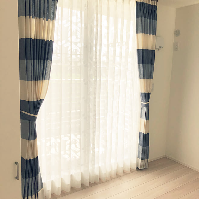 北欧 フィンレイソンのパンダ柄レース ブルー系カーテン カーテン 子供部屋 などのインテリア実例 19 12 11 09 35 23 Roomclip ルームクリップ