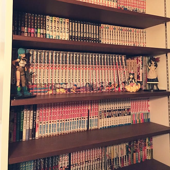 棚 漫画棚 漫画 可動棚 造作棚のインテリア実例 19 02 04 22 39 26 Roomclip ルームクリップ