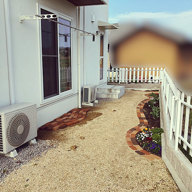 Diy 裏庭 外構 お金をかけずに頑張る セルフ外構 などのインテリア実例 03 11 50 59 Roomclip ルームクリップ