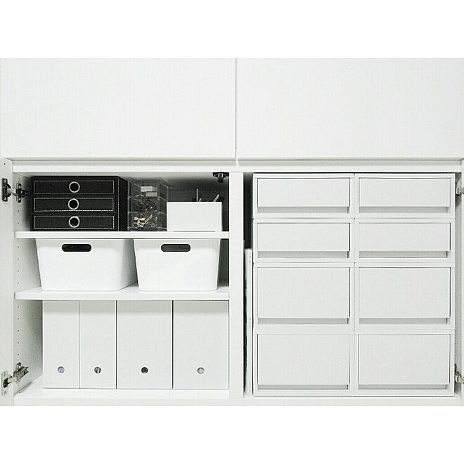 棚/ホワイト/白/ニトリ/IKEA&hellip;などのインテリア実例 20141219 175019 ｜ RoomClip（ルームクリップ）