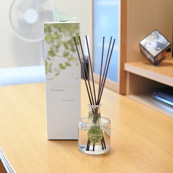 ホワイトティー/ウェスティンホテルの香り/ウェスティンホテル/アロマディフューザー/アロマ...などのインテリア実例 20160928