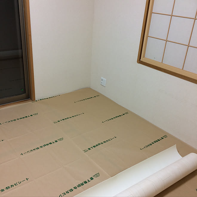 部屋全体 防虫シート クッションフロアシート 和室を洋室に のインテリア実例 18 04 01 23 02 01 Roomclip ルームクリップ 部屋全体 防虫シート クッションフロアシート 和室を洋室に のインテリア実例 18 04 01 23 02 01 Roomclip ルームクリップ