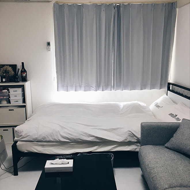 部屋全体 グレーインテリア 1k 1k 一人暮らし 一人暮らし などのインテリア実例 18 05 03 13 35 24 Roomclip ルームクリップ 部屋全体 グレーインテリア 1k 1k 一人暮らし 一人暮らし などのインテリア実例 18 05 03 13 35 24 Roomclip ルームクリップ