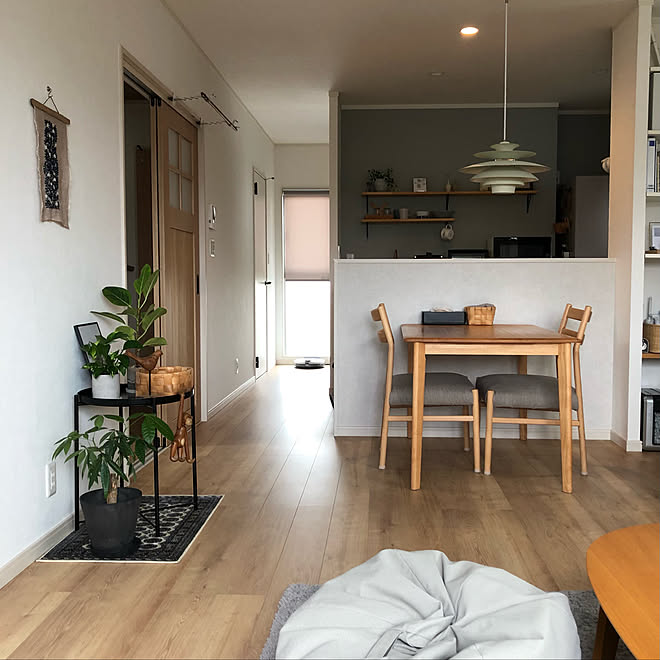 縦長ldk シンプル インテリア すっきり暮らす シンプルな暮らし 北欧 などのインテリア実例 21 06 29 10 52 57 Roomclip ルームクリップ