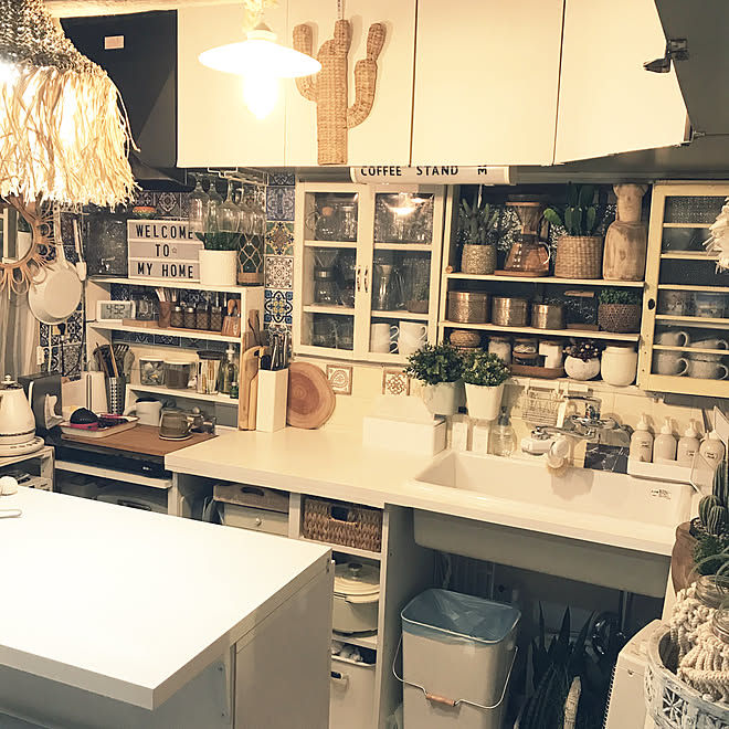 もっと素敵にしたい/流し台DIY /ナチュラルキッチン/DIY/ホワイトインテリア...などのインテリア実例 - 2020-02-18 04:58:22