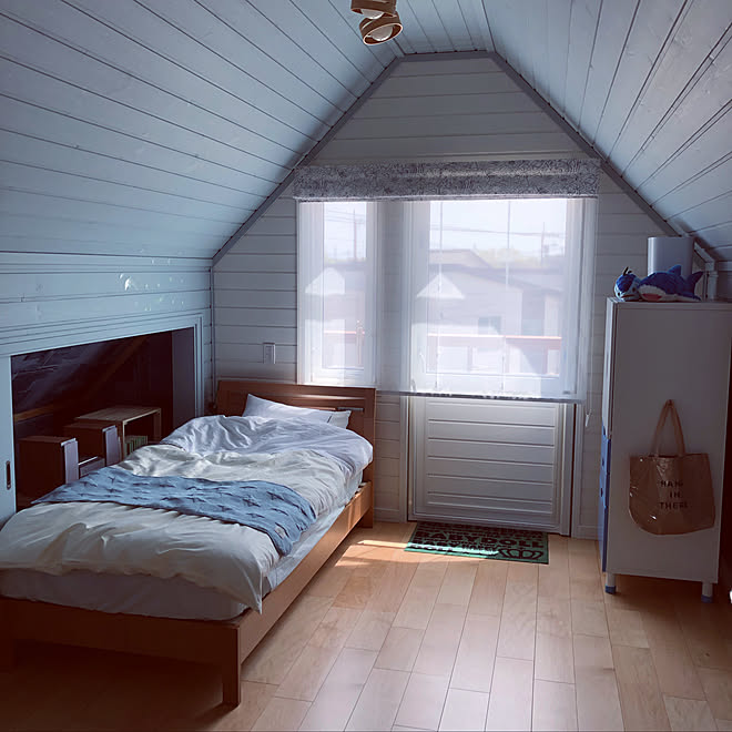 屋根裏部屋/IKEA/壁/天井のインテリア実例 20190423 133827 ｜ RoomClip（ルームクリップ）