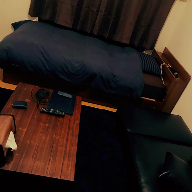 部屋全体 ヴィンテージ 男前 7畳 1k 北欧 などのインテリア実例 18 04 07 42 38 Roomclip ルームクリップ