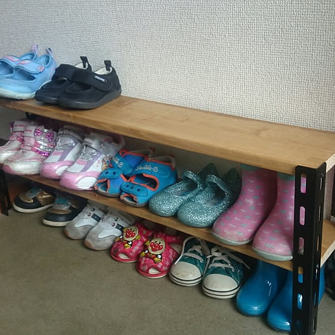 玄関 入り口 子供 棚diy 下駄箱diy 靴棚diy などのインテリア実例 16 08 11 21 24 47 Roomclip ルームクリップ 玄関 入り口 子供 棚diy 下駄箱diy 靴棚diy などのインテリア実例 16 08 11 21 24 47 Roomclip ルームクリップ