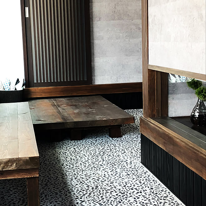 お気に入り 玄関 入り口 通り土間 洗いだし 土間 などのインテリア実例 19 05 09 19 13 46 Roomclip ルームクリップ