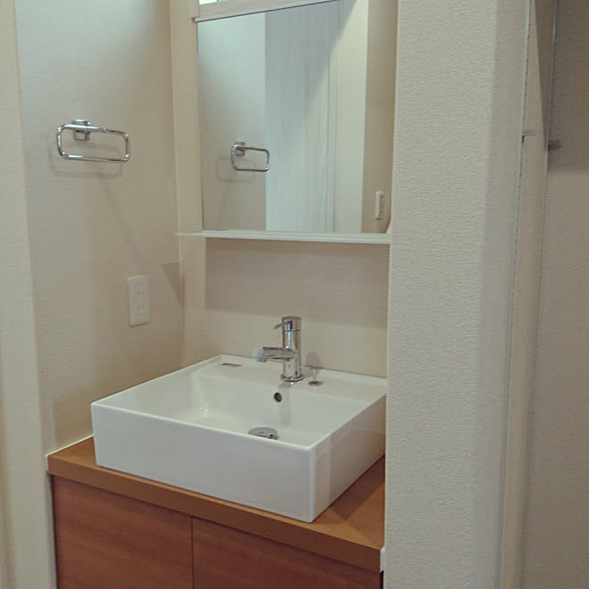 玄関/入り口/3階建て/建築中の一枚/オークの床/LIXIL&hellip;などのインテリア実例 20190324 231348