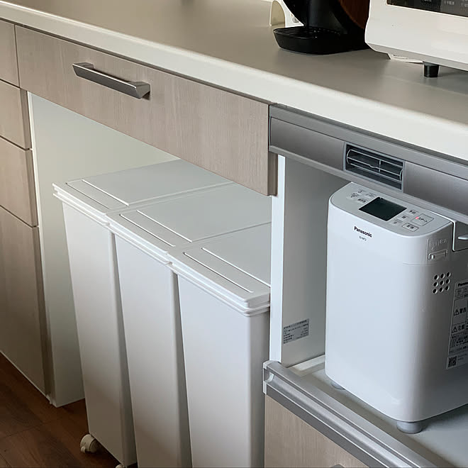 Panasonicホームベーカリー リシェルsi収納 リシェルsi ホームベーカリー Lixil などのインテリア実例 07 25 08 12 58 Roomclip ルームクリップ