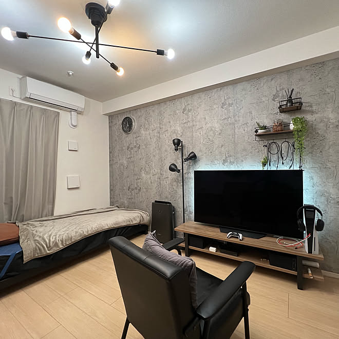 ブラックスチール テープライト 間接照明 壁紙 スチールインテリア などのインテリア実例 22 11 10 09 56 14 Roomclip ルームクリップ ブラックスチール テープライト 間接照明 壁紙 スチールインテリア などのインテリア実例 22 11 10 09 56 14 Roomclip ルームクリップ