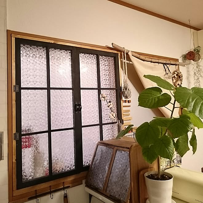 デコ窓/漆喰壁DIY/窓枠DIY/流木/ガルバリウム鋼板&hellip;などのインテリア実例 20170106 165645