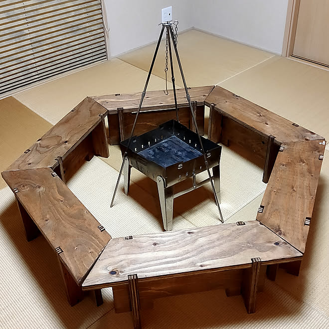 棚/キャンプ用品/アウトドア/焚き火台 DIY/キャンプ道具のインテリア実例 20200718 223530 ｜ RoomClip
