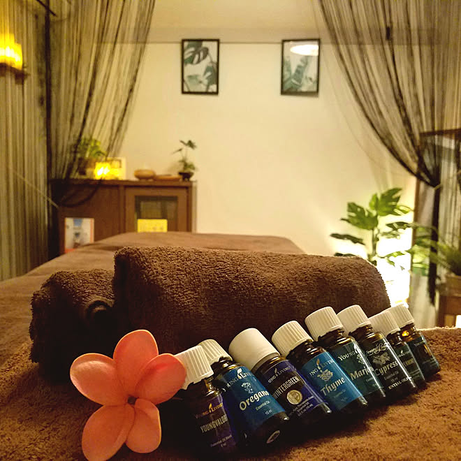 ベッド周り 和室が寝室 サロンスペース サロン兼自宅 サロン部屋 などのインテリア実例 18 06 10 11 02 44 Roomclip ルームクリップ