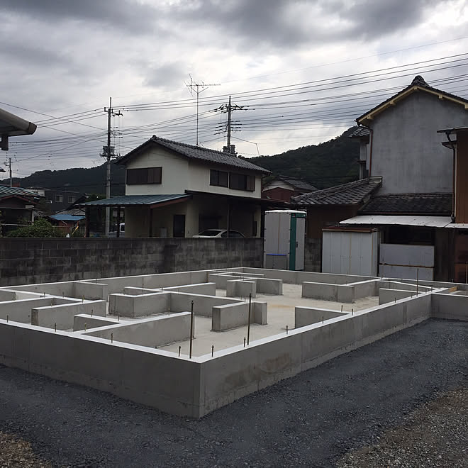 部屋全体/基礎工事/桧家住宅/ベタ基礎/土地100坪のインテリア実例 - 2017-10-11 15:19:57 ｜ RoomClip（ルームクリップ）