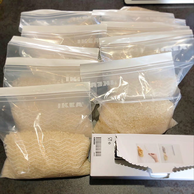 ジップバッグ Ikea お米の保存 キッチンのインテリア実例 19 07 28 17 48 45 Roomclip ルームクリップ ジップバッグ Ikea お米の保存 キッチンのインテリア実例 19 07 28 17 48 45 Roomclip ルームクリップ