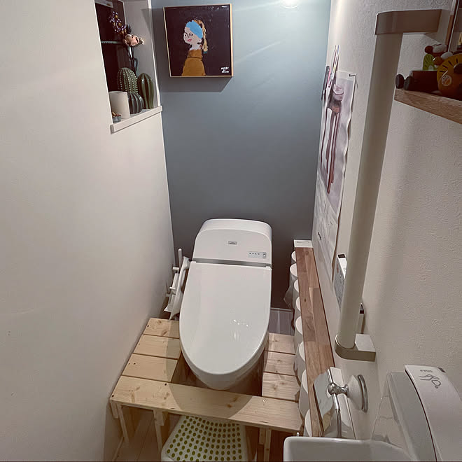 踏み台diy トイレ踏み台 トイトレ中 9坪 狭小住宅 などのインテリア実例 22 02 13 19 06 56 Roomclip ルームクリップ 踏み台diy トイレ踏み台 トイトレ中 9坪 狭小住宅 などのインテリア実例 22 02 13 19 06 56 Roomclip ルームクリップ